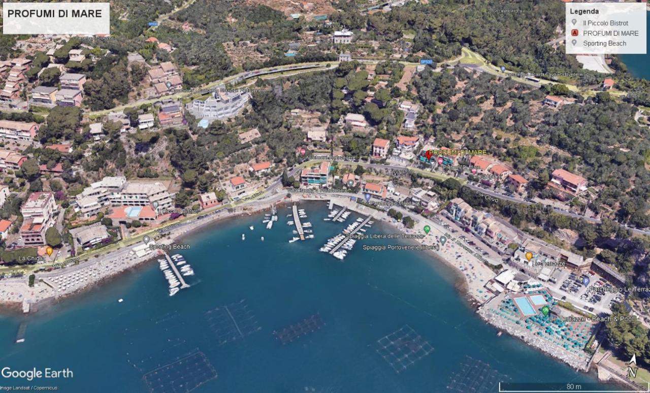 Profumi Di Mare Lägenhet Porto Venere Exteriör bild